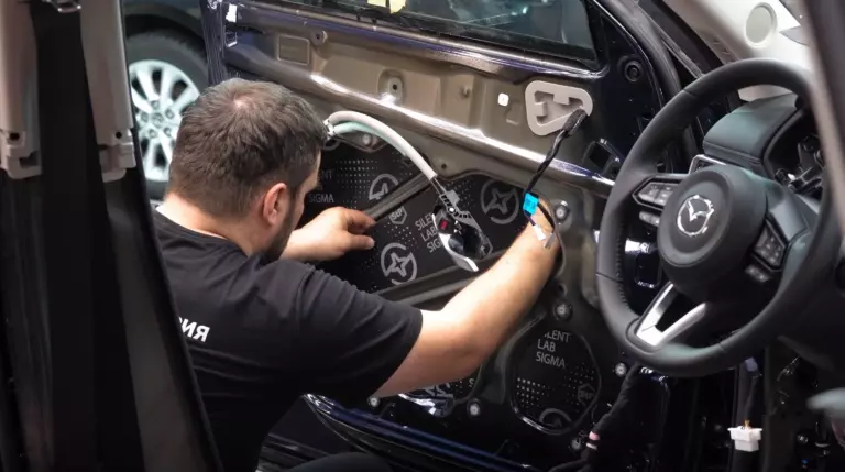 Шумоизоляция двери Mazda CX-5 2026 2